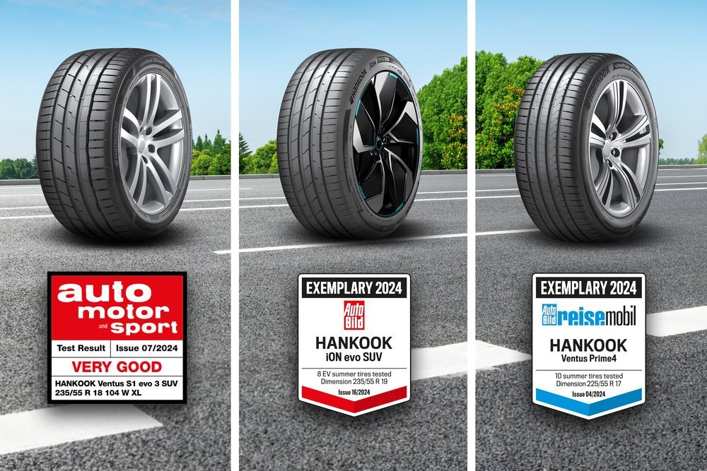 Die besten Reifen von Hankook im Jahr 2024